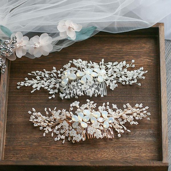 fashion bride wedding accessories 2020 flower hair combs prom bridal wedding headpiece accessoire mariage headwear iilsu, White
fashion bride wedding accessories 2020 flower hair combs prom bridal wedding headpiece accessoire mariage headwear iilsu, White