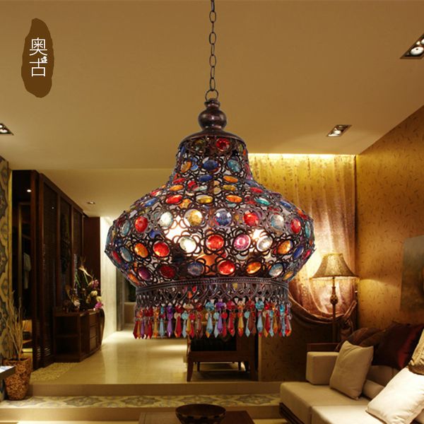 bohemian retro living room chandelier creative bedroom chandelier in southeast asia bronze restaurant
bohemian retro living room chandelier creative bedroom chandelier in southeast asia bronze restaurant