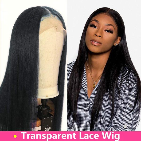 straight transparent lace front human hair wigs for black women brazilian hair lace wigs pre plucked 180% density, Black;brown
straight transparent lace front human hair wigs for black women brazilian hair lace wigs pre plucked 180% density, Black;brown