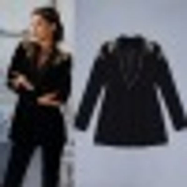 2019 new arrival autumn clothes women elegant office ladies black blazer luxury sequins buttons jacket, White;black
2019 new arrival autumn clothes women elegant office ladies black blazer luxury sequins buttons jacket, White;black