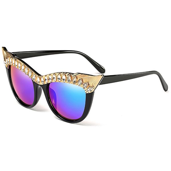 fashion women girl ac lens sunglasses uv400 protection eyewear pc metal frame outdoor eyeglasses rhinestone decor, White;black
fashion women girl ac lens sunglasses uv400 protection eyewear pc metal frame outdoor eyeglasses rhinestone decor, White;black