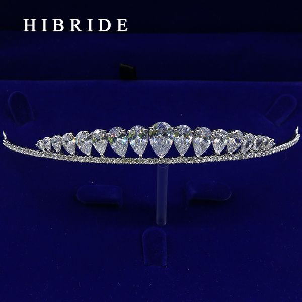 hibride simple design tiara crown wedding hair jewelry bridal headpiece accessories hc00008, Golden;white
hibride simple design tiara crown wedding hair jewelry bridal headpiece accessories hc00008, Golden;white