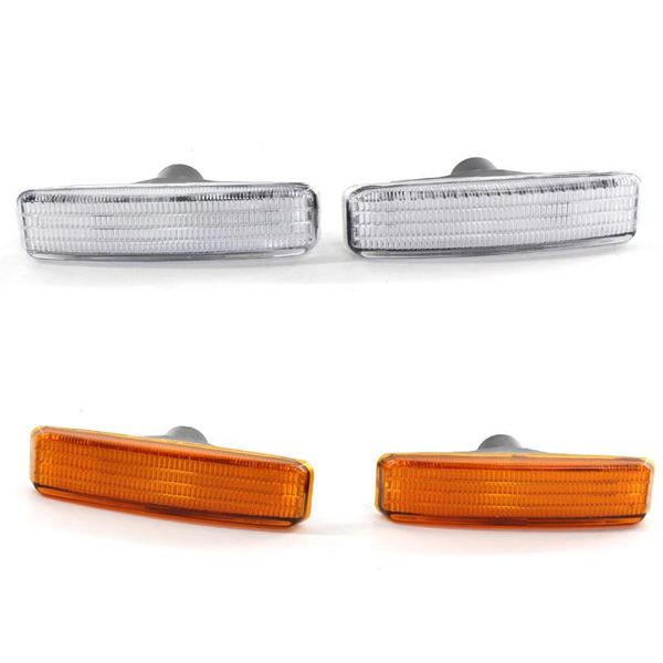 1 pair fender side marker auto turn signal light lamp 12v for 5 series e39 e60 e61 led side light car styling high quality
1 pair fender side marker auto turn signal light lamp 12v for 5 series e39 e60 e61 led side light car styling high quality