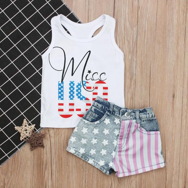 toddler summer clothes 4th of july outfit girls sleeveless striped denim shorts independence day outfits girls clothing set, White
toddler summer clothes 4th of july outfit girls sleeveless striped denim shorts independence day outfits girls clothing set, White
