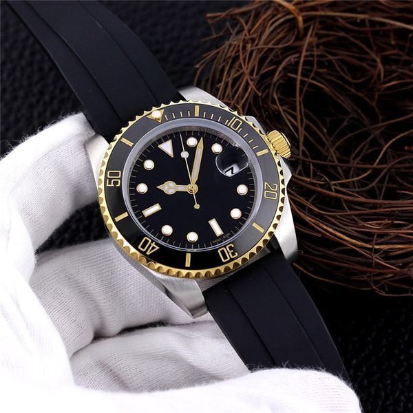 designer watches luxury watch submerine mens watch mechanical automatic crystal man wristwatches montre de luxe rubber strap, Slivery;brown
designer watches luxury watch submerine mens watch mechanical automatic crystal man wristwatches montre de luxe rubber strap, Slivery;brown