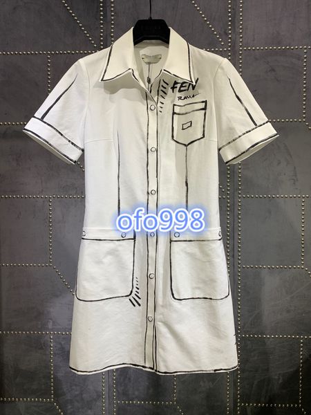 high end women girls shirt dress hand draw graffiti letter print short sleeve lapel neck button a-line mini skirt fashion straight dresses, Black;gray
high end women girls shirt dress hand draw graffiti letter print short sleeve lapel neck button a-line mini skirt fashion straight dresses, Black;gray