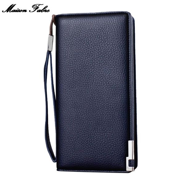 maison fabre wallet men long wallet casual multi-function clutch bag card package multi-card holder for s, Red;black
maison fabre wallet men long wallet casual multi-function clutch bag card package multi-card holder for s, Red;black