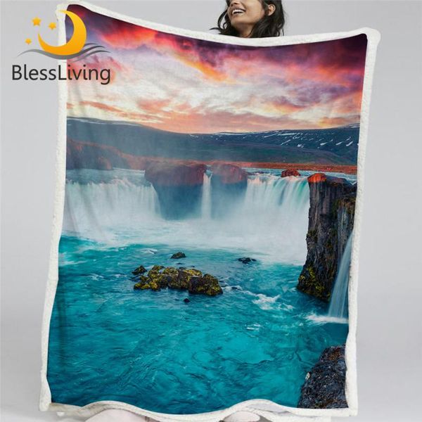 blessliving sunrise scene pink blanket godafoss waterfall landscape sherpa blanket 3d print throw colorful sunset mantas
blessliving sunrise scene pink blanket godafoss waterfall landscape sherpa blanket 3d print throw colorful sunset mantas