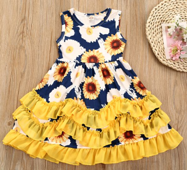 goocheer fashion 2020 toddler kids girls sunflower ruffle dress camo sundress party dresses clothes, Red;yellow
goocheer fashion 2020 toddler kids girls sunflower ruffle dress camo sundress party dresses clothes, Red;yellow