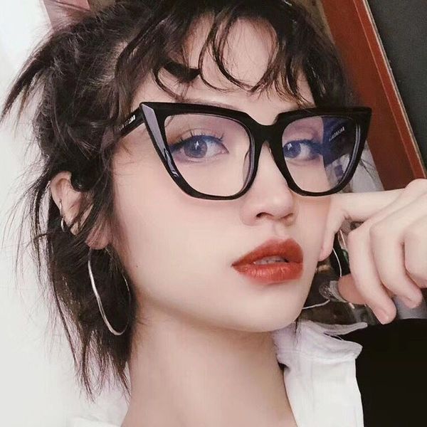 fashion cat eye glasses for women reading sunglasses men vintage transparent lens flat mirror plain glasses uv400, White;black
fashion cat eye glasses for women reading sunglasses men vintage transparent lens flat mirror plain glasses uv400, White;black
