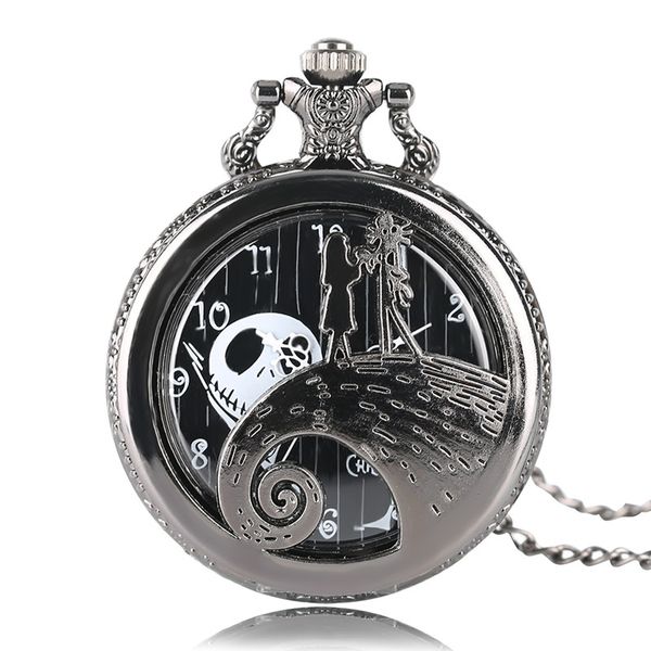 the nightmare before christmas jack skellington tim burton movie kid toys watches fashion black quarzt pocket watch gifts item, Slivery;golden
the nightmare before christmas jack skellington tim burton movie kid toys watches fashion black quarzt pocket watch gifts item, Slivery;golden