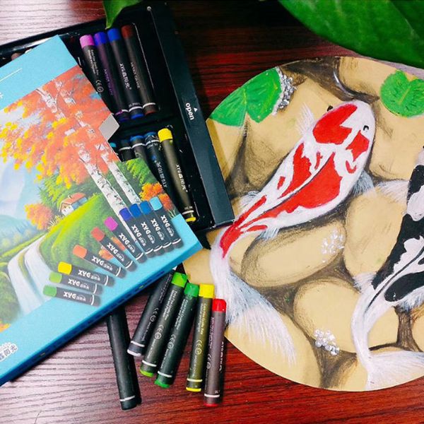 12/18/24/36 colors creative graffiti kawaii pens for kids painting drawing art school office supply oil pastels sticks crayons
12/18/24/36 colors creative graffiti kawaii pens for kids painting drawing art school office supply oil pastels sticks crayons