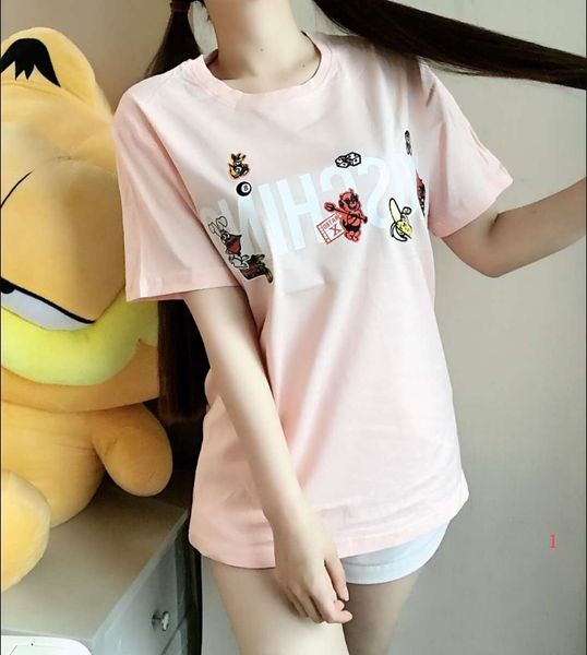 women designer t shirts gg brand tees colorful letters printed short sleeves patterns style luxury girl nnicorn t shirts lr200413/2, White
women designer t shirts gg brand tees colorful letters printed short sleeves patterns style luxury girl nnicorn t shirts lr200413/2, White