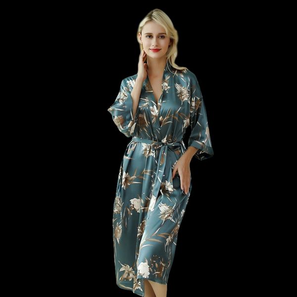 women's sleepwear plus ladies long gowns printed floral bridesmaid robes silk lingerie robe nightgown stain bathrobe womens clothing, Black;red
women's sleepwear plus ladies long gowns printed floral bridesmaid robes silk lingerie robe nightgown stain bathrobe womens clothing, Black;red