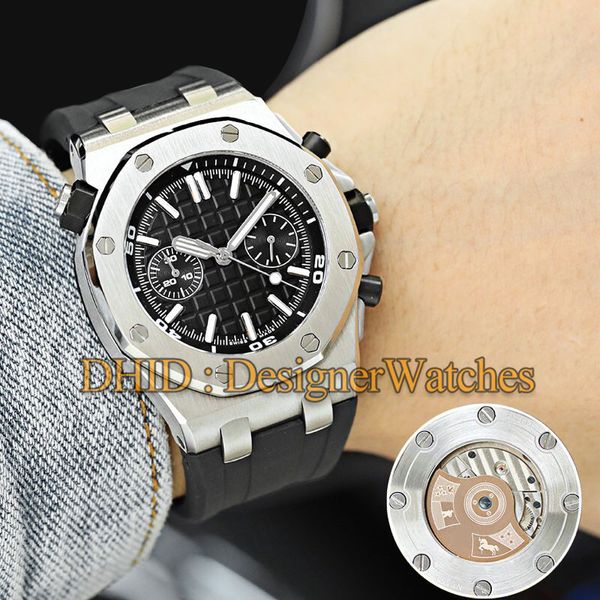 designer watches import mechanical automatic watch sapphire glass black dial rubber strap 42mm316l stainless steel sport wristwatches, Slivery;brown
designer watches import mechanical automatic watch sapphire glass black dial rubber strap 42mm316l stainless steel sport wristwatches, Slivery;brown