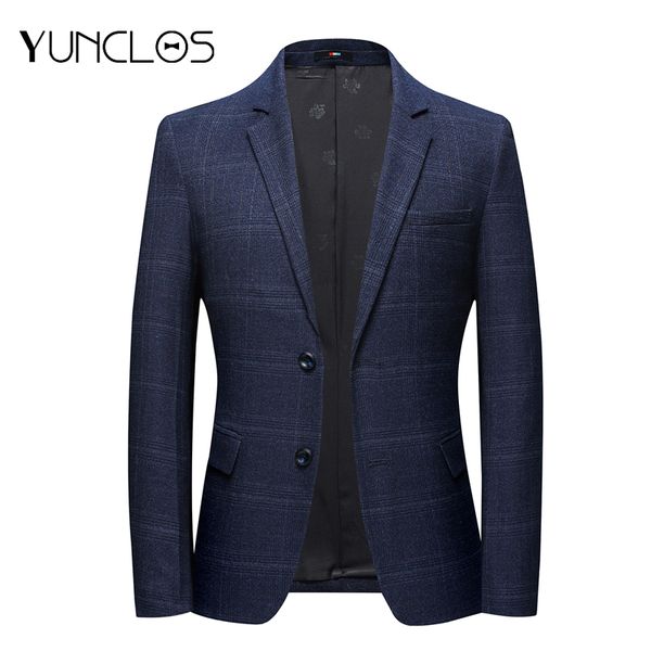 men's plaid print blazer casual slim blazer single breasted with two buttons jacket wedding &party suit for spring&fall fashion, White;black
men's plaid print blazer casual slim blazer single breasted with two buttons jacket wedding &party suit for spring&fall fashion, White;black