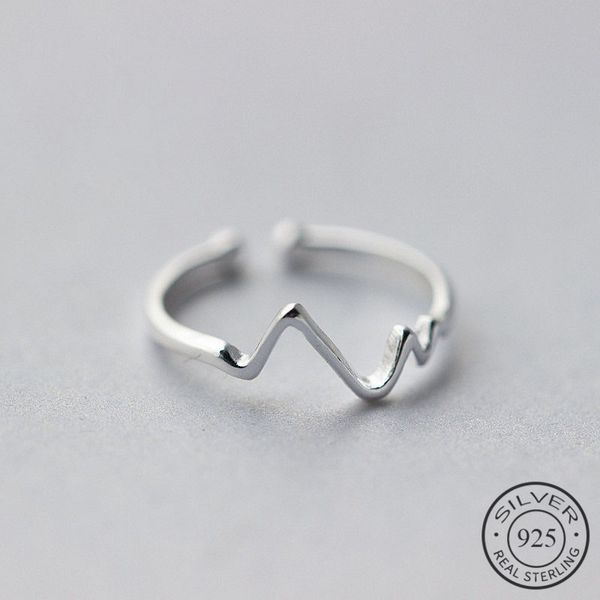 real 925 sterling silver irregular geometric wave adjustable ring fine jewelry for women party personality accessories, Golden;silver
real 925 sterling silver irregular geometric wave adjustable ring fine jewelry for women party personality accessories, Golden;silver