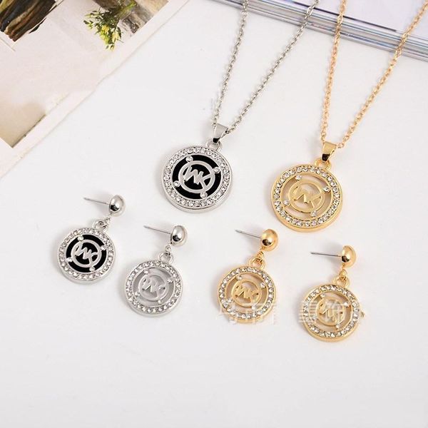 new gold m letter openwork sheet tassel diamond necklace pendant earrings jewelry two pieces jewelry set polishing, Silver
new gold m letter openwork sheet tassel diamond necklace pendant earrings jewelry two pieces jewelry set polishing, Silver