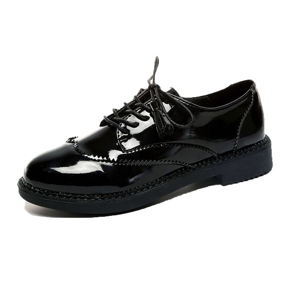summer women shoes 2019 fashion women's pu leather brogue shoes round toe black leather flats women size 35 36 37 38 39 40
summer women shoes 2019 fashion women's pu leather brogue shoes round toe black leather flats women size 35 36 37 38 39 40