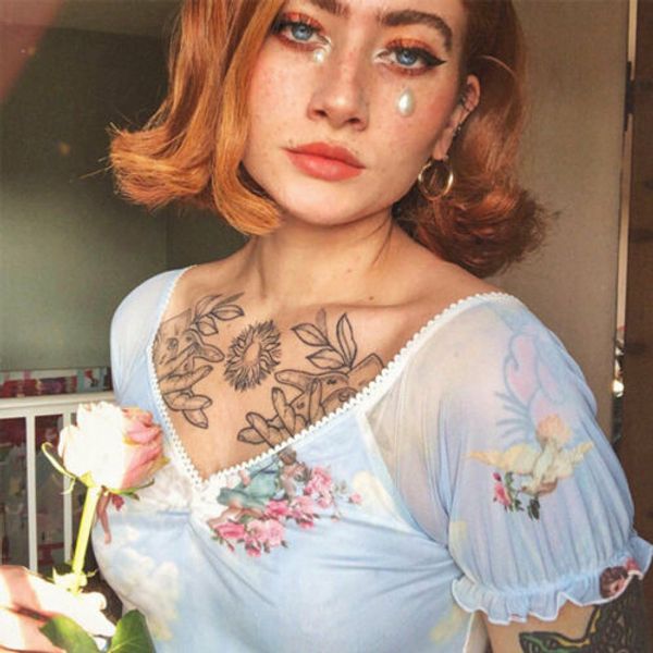 angel print women vintage sheer mesh short sleeve crop 2020 summer beach party v neck see through tank woman clothes, White
angel print women vintage sheer mesh short sleeve crop 2020 summer beach party v neck see through tank woman clothes, White