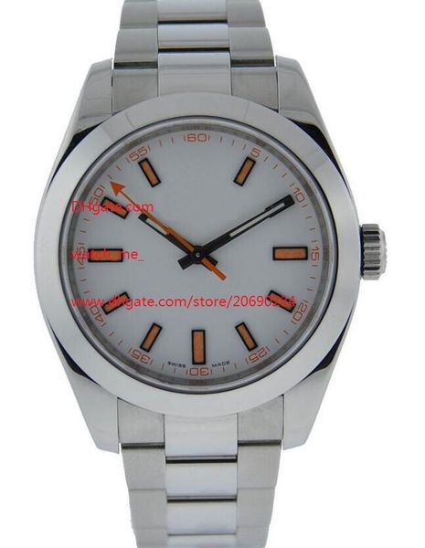 luxury watch 40mm sapphire glass 116400 white dial 166400gv asia 2813 movement automatic mens men's watches, Slivery;brown
luxury watch 40mm sapphire glass 116400 white dial 166400gv asia 2813 movement automatic mens men's watches, Slivery;brown