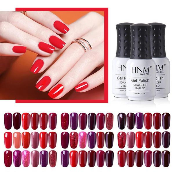 hnm 8ml 6pcs set gel nail polish red color series soak off nail varnish uv led semi permanent salon manicure cherries red, Red;pink
hnm 8ml 6pcs set gel nail polish red color series soak off nail varnish uv led semi permanent salon manicure cherries red, Red;pink