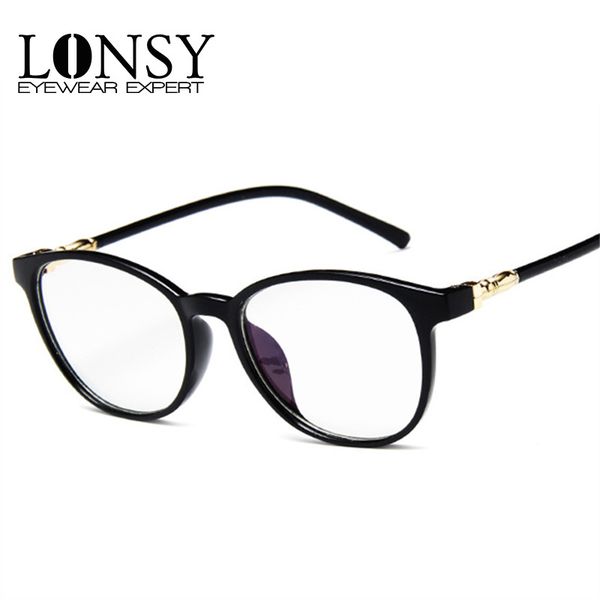 lonsy new man woman retro round eyeglasses frame vintage round clear lens glasses optical spectacle frame, Silver
lonsy new man woman retro round eyeglasses frame vintage round clear lens glasses optical spectacle frame, Silver