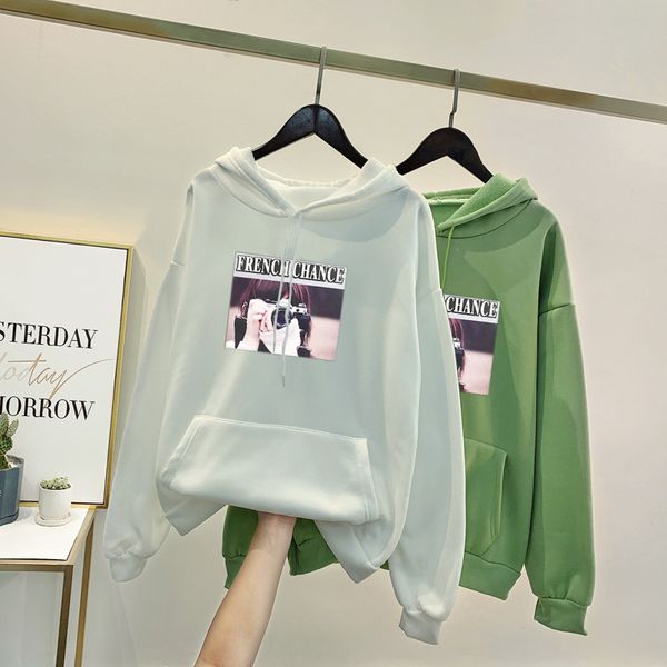 9035 # с длинным рукавом с капюшоном авокадо зеленый hoodie женские ins сыпучие tops осенью и зимой одежда 2019 новый стиль плюс бархат, Black
9035 # с длинным рукавом с капюшоном авокадо зеленый hoodie женские ins сыпучие tops осенью и зимой одежда 2019 новый стиль плюс бархат, Black