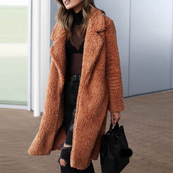 fashion women winter warm long sleeve open front solid jacket feminine coat long outerwear chaquetas mujer invierno black
fashion women winter warm long sleeve open front solid jacket feminine coat long outerwear chaquetas mujer invierno black