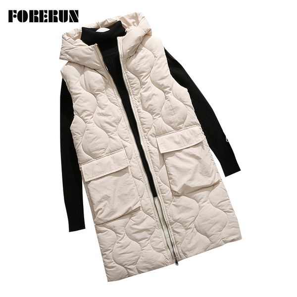 forerun long vest women's sleeveless jacket winter thick warm black vests solid hooded plus size casual waistcoat chaleco mujer, Black;white
forerun long vest women's sleeveless jacket winter thick warm black vests solid hooded plus size casual waistcoat chaleco mujer, Black;white