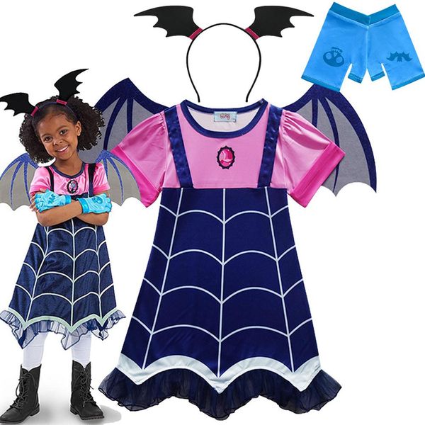 2019 kids vampirina dress girls princess costume headband gloves set children birthday party dresses halloween cosplay costume, Red;yellow
2019 kids vampirina dress girls princess costume headband gloves set children birthday party dresses halloween cosplay costume, Red;yellow
