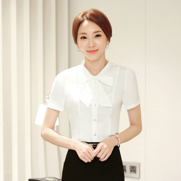 ol occupation white shirt chiffon shirt short sleeve woman the summer harvest yao xianshou bow jacket small unlined upper garment
ol occupation white shirt chiffon shirt short sleeve woman the summer harvest yao xianshou bow jacket small unlined upper garment