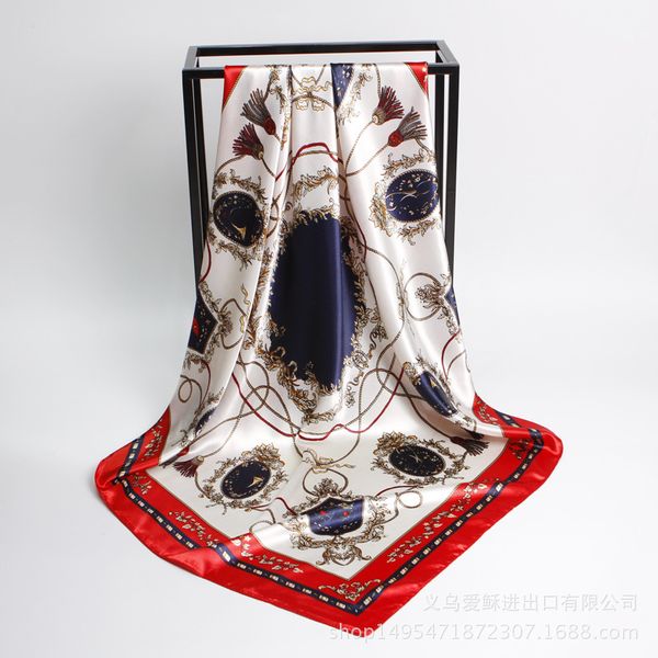 silk satin women hijab scarf for hair square shawl fashion kerchief bandana head scarfs female 90*90cm scarves for ladies, Blue;gray
silk satin women hijab scarf for hair square shawl fashion kerchief bandana head scarfs female 90*90cm scarves for ladies, Blue;gray