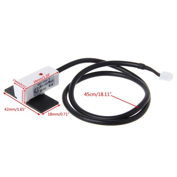 xkc-y26-v non-contact water liquid level sensor induction switch detector 5-24v the output signal is high and low level
xkc-y26-v non-contact water liquid level sensor induction switch detector 5-24v the output signal is high and low level