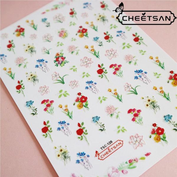 tsc126 nail art sticker decal stamping back gule diy nail decoration tools, Black