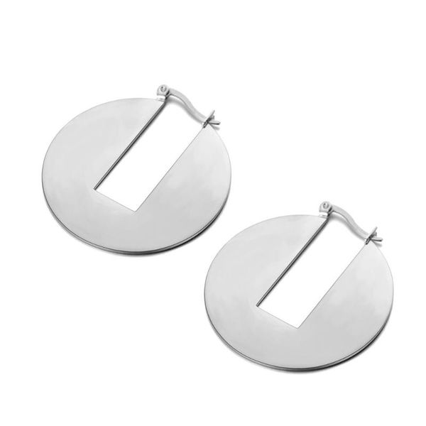 hoop & huggie bohemia round shape rectangular notch earrings punk style rose gold stainless steel anniversary jewelry je18071, Golden;silver
hoop & huggie bohemia round shape rectangular notch earrings punk style rose gold stainless steel anniversary jewelry je18071, Golden;silver