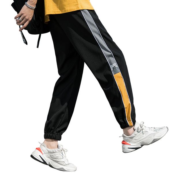 brand men's jogging pants beam feet elastic waist letter printing ankle length pants high street breathable black sweatpant male
brand men's jogging pants beam feet elastic waist letter printing ankle length pants high street breathable black sweatpant male