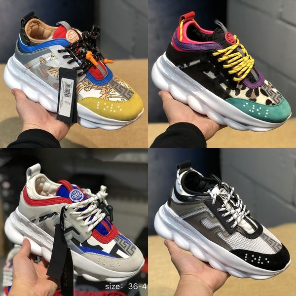 chain reaction men women falt casual shoes fashion leather sneakers luxury designer shoe trainer lightweight link-embossed sole
chain reaction men women falt casual shoes fashion leather sneakers luxury designer shoe trainer lightweight link-embossed sole