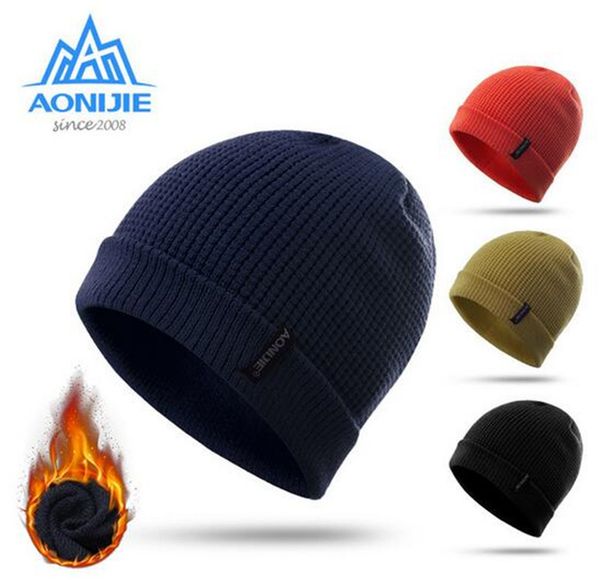 aonijie outdoor sports winter windproof thick warm running cap winter knitted hats snowboarding cap ski running caps, Black;white
aonijie outdoor sports winter windproof thick warm running cap winter knitted hats snowboarding cap ski running caps, Black;white