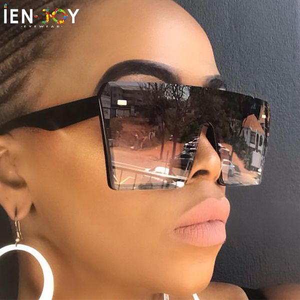 ienjoy 2020 oversize square sunglasses women zonnebril dames fashion flat gradient sun glasses men large frame oculos, White;black
ienjoy 2020 oversize square sunglasses women zonnebril dames fashion flat gradient sun glasses men large frame oculos, White;black