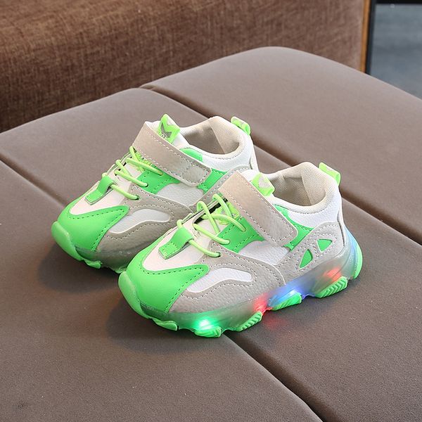 children's led lighting girls sneakers boys light breathable leather casual shoes trainers fashion baby luminous glowing shoes, Black;red
children's led lighting girls sneakers boys light breathable leather casual shoes trainers fashion baby luminous glowing shoes, Black;red