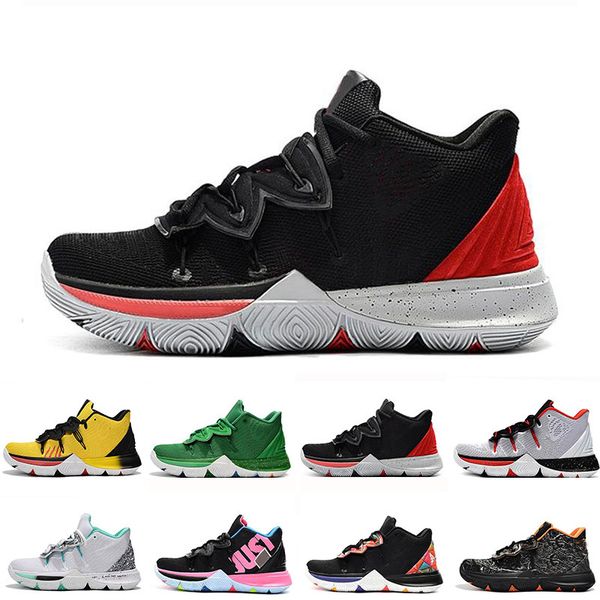 2019 irving kyrie five 5 v mens basketball shoes black red magic for kyries chaussures de trainers irving designer sneakers size 40-46
2019 irving kyrie five 5 v mens basketball shoes black red magic for kyries chaussures de trainers irving designer sneakers size 40-46