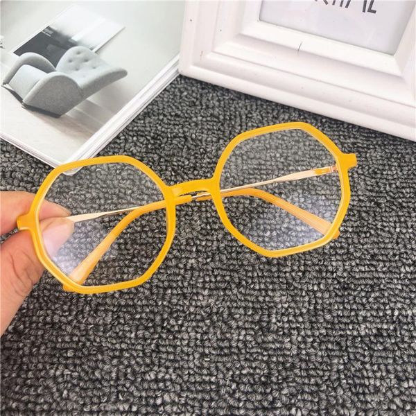fashion transparent glasses frame women retro vintage clear yellow eyeglasses frame men glasses clear lens optical eyewear nx, Black
fashion transparent glasses frame women retro vintage clear yellow eyeglasses frame men glasses clear lens optical eyewear nx, Black