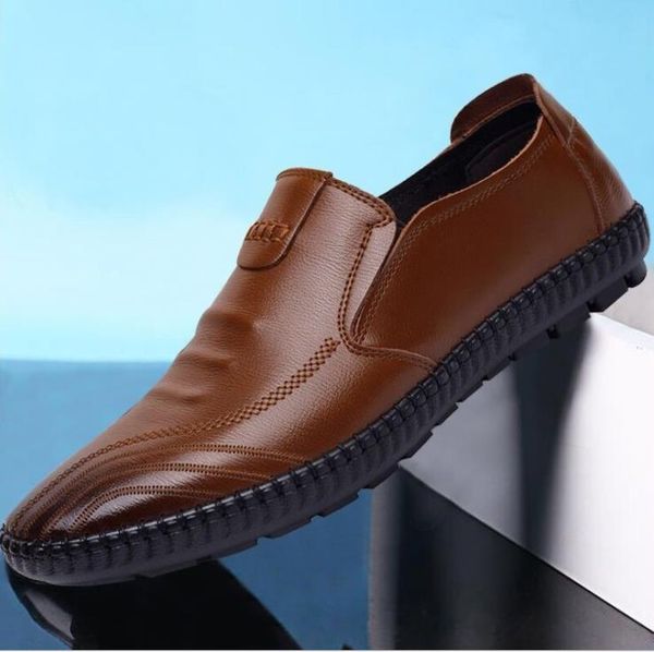 new men's casual shoes spring and autumn leather shoes pu soft skin beanie british loafers men's, Black
new men's casual shoes spring and autumn leather shoes pu soft skin beanie british loafers men's, Black