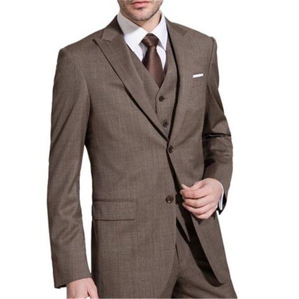 coffee brown suits for terno men suits 3 pieces (jacket+pant+vent+tie) two buttons groom terno masculino custom made blazer, White;black
coffee brown suits for terno men suits 3 pieces (jacket+pant+vent+tie) two buttons groom terno masculino custom made blazer, White;black