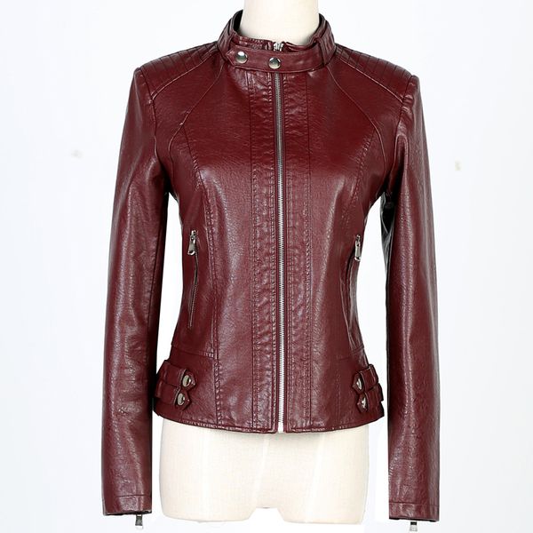 women leather jacket 2017 new autumn winter ladies black faux leather jacket short slim motorcycle zipper coat female clothing
women leather jacket 2017 new autumn winter ladies black faux leather jacket short slim motorcycle zipper coat female clothing