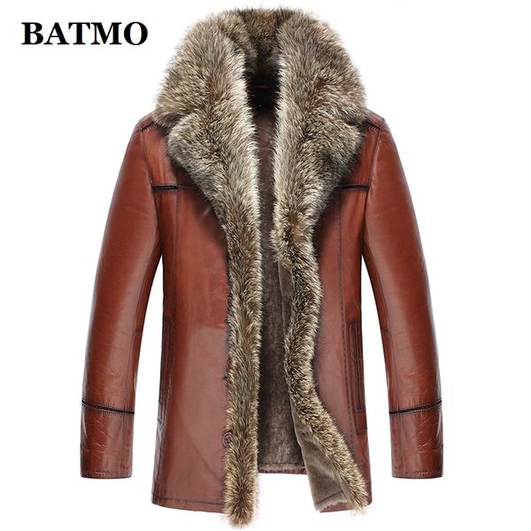 men's leather & faux batmo 2021 arrival winter natrual sheepskin jackets men,men's raccoon fur collar& wool liner coat men n4061, Black
men's leather & faux batmo 2021 arrival winter natrual sheepskin jackets men,men's raccoon fur collar& wool liner coat men n4061, Black