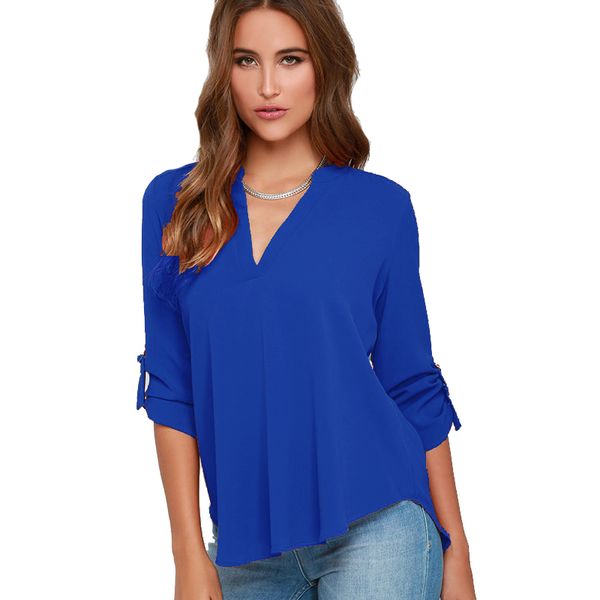 new arrival 2019 autumn winter long sleeve blouse plus size s - 6xl women v-neck casual chiffon loose blouses xxxxl 5xl blusas, White
new arrival 2019 autumn winter long sleeve blouse plus size s - 6xl women v-neck casual chiffon loose blouses xxxxl 5xl blusas, White