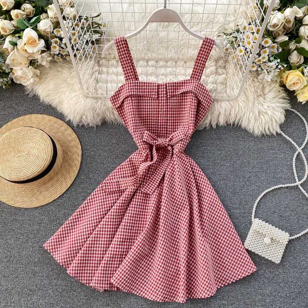 casual dresses 2021 spring summer mini dress lattice backless sling women korean sleeveless bandage bow tie a-line ladies, Black;gray
casual dresses 2021 spring summer mini dress lattice backless sling women korean sleeveless bandage bow tie a-line ladies, Black;gray
