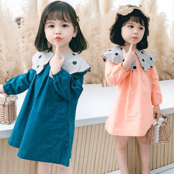 new 2020 girls dress children spring summer lotus leaf neck long sleeve kids dresses for girls casual school wear princess dress, Red;yellow
new 2020 girls dress children spring summer lotus leaf neck long sleeve kids dresses for girls casual school wear princess dress, Red;yellow